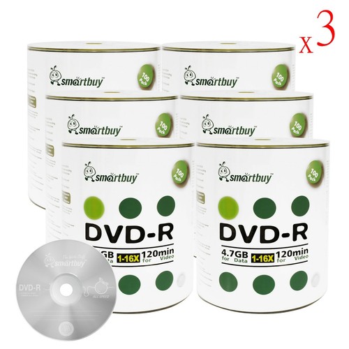 1800 pack smartbuy blank dvd - blank, dvd-r